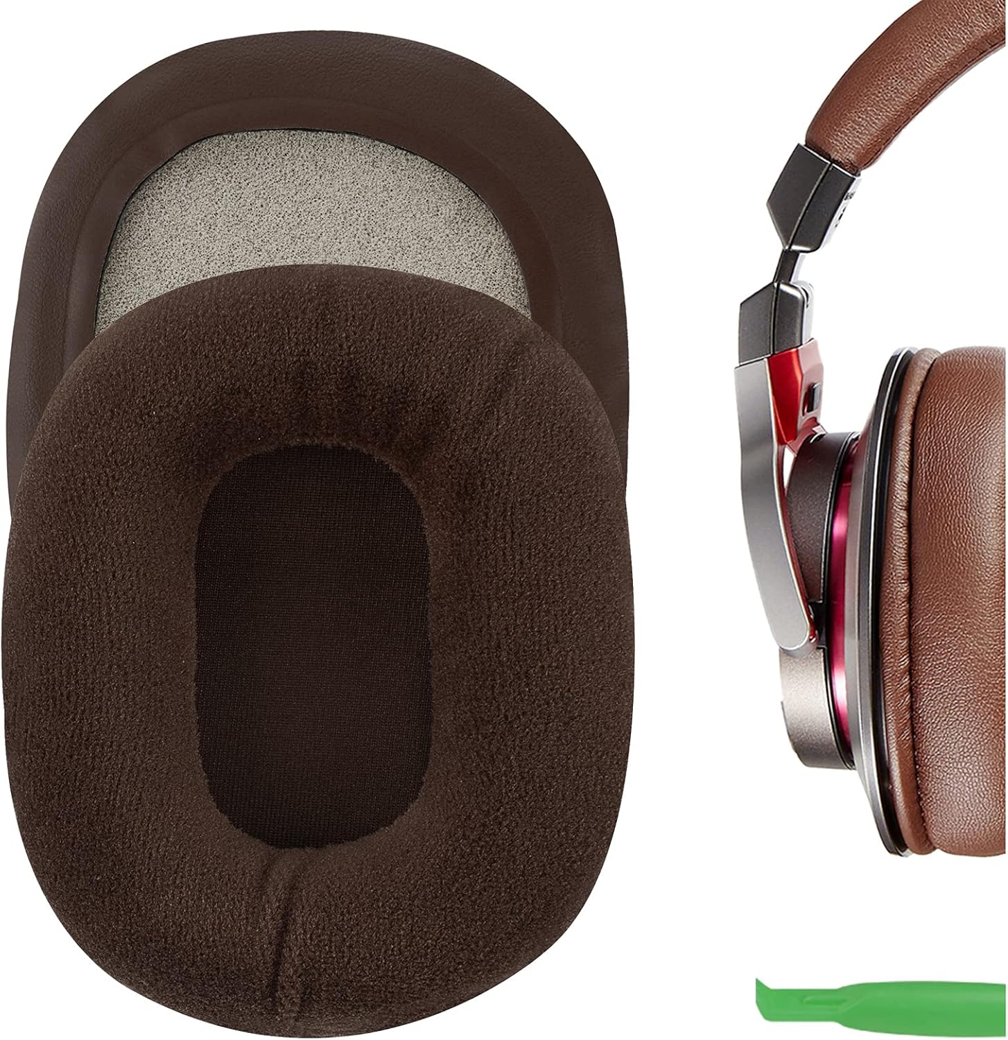 Audio Technica Headphone Ath-M50X - Cuscinetti auricolari di ricambio in velluto